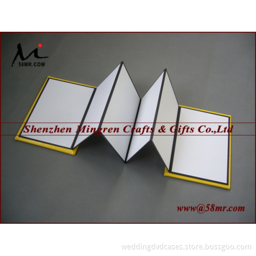 Leather Fabric Cloth Linen Accordion Photo Book Album